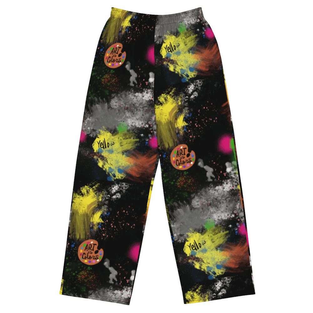SplatterWear 'Color Splash' Wide Unisex Pants product image (2)