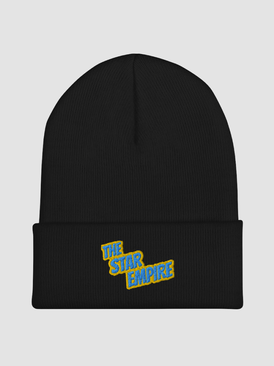 [Star-Empire] Embroidered Cuffed Beanie product image (3)