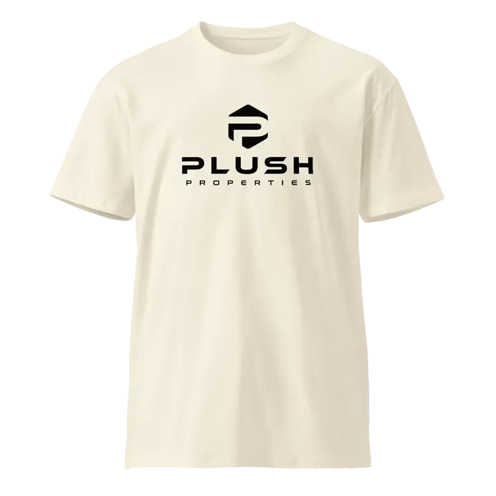 Plush Unisex Premium T-Shirt - White/Natural product image (1)
