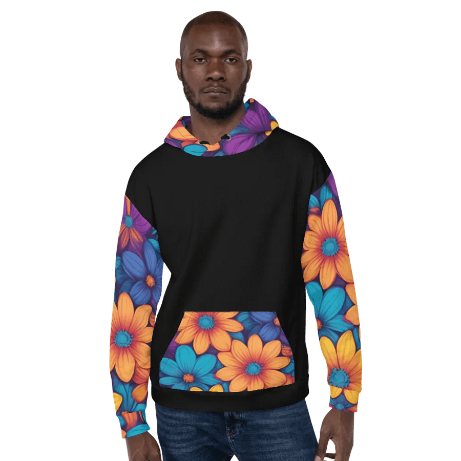 Blooming Kaleidoscope Unisex Hoodie product image (6)