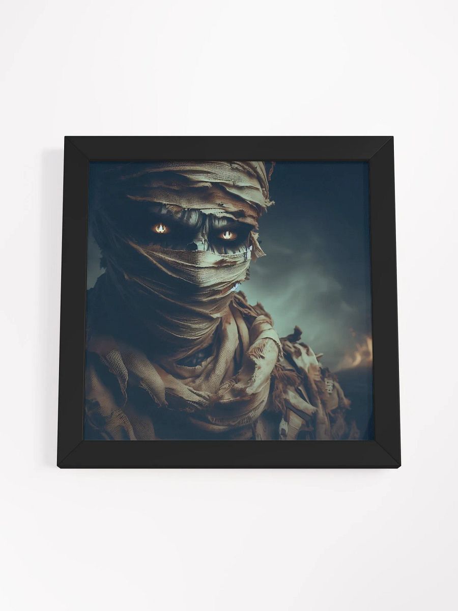 Burned Man Tribal Art - Post-Apocalyptic Warrior Portrait product image (19)