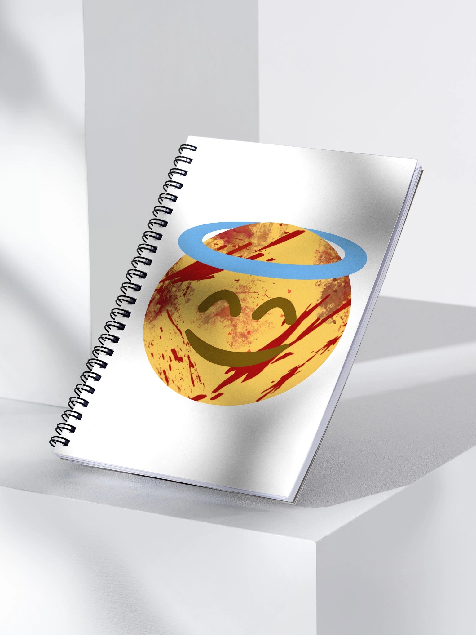 "Bloody Angel" Spiral Bound Notebook product image (3)