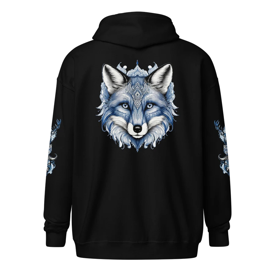 Blue Vixen Back Vixen Games zippy Hoodie product image (1)