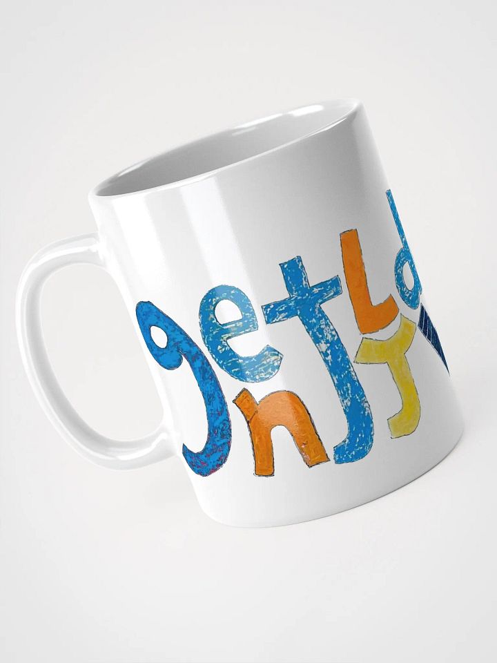 Gently Down the Stream White Ceramic Mug product image (1)