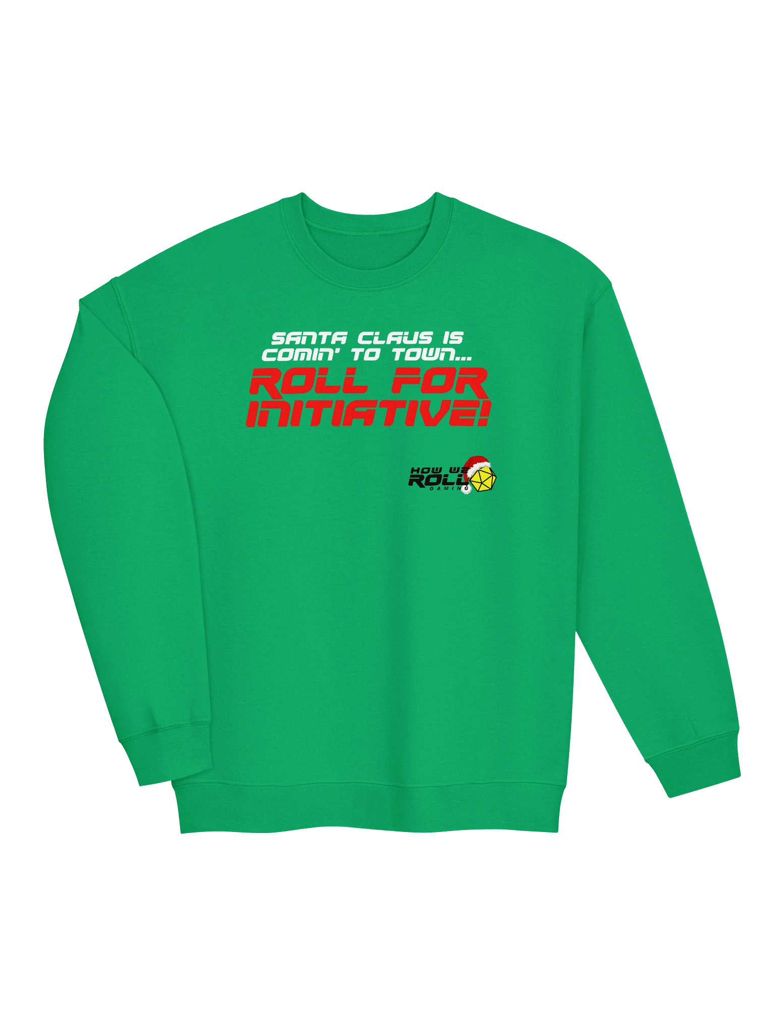 Santa Claus Is Comin' to Town...Roll for Initiative! Sweatshirt product image (3)