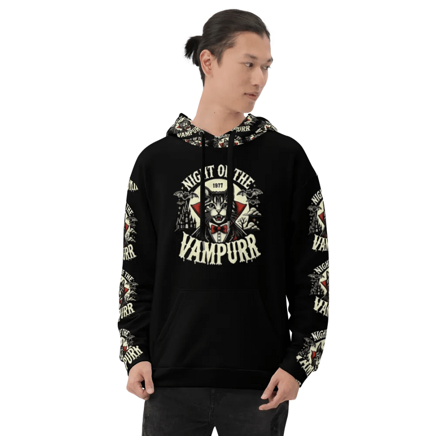 Vintage NIGHT OF THE VAMPURR - Hoodie product image (11)