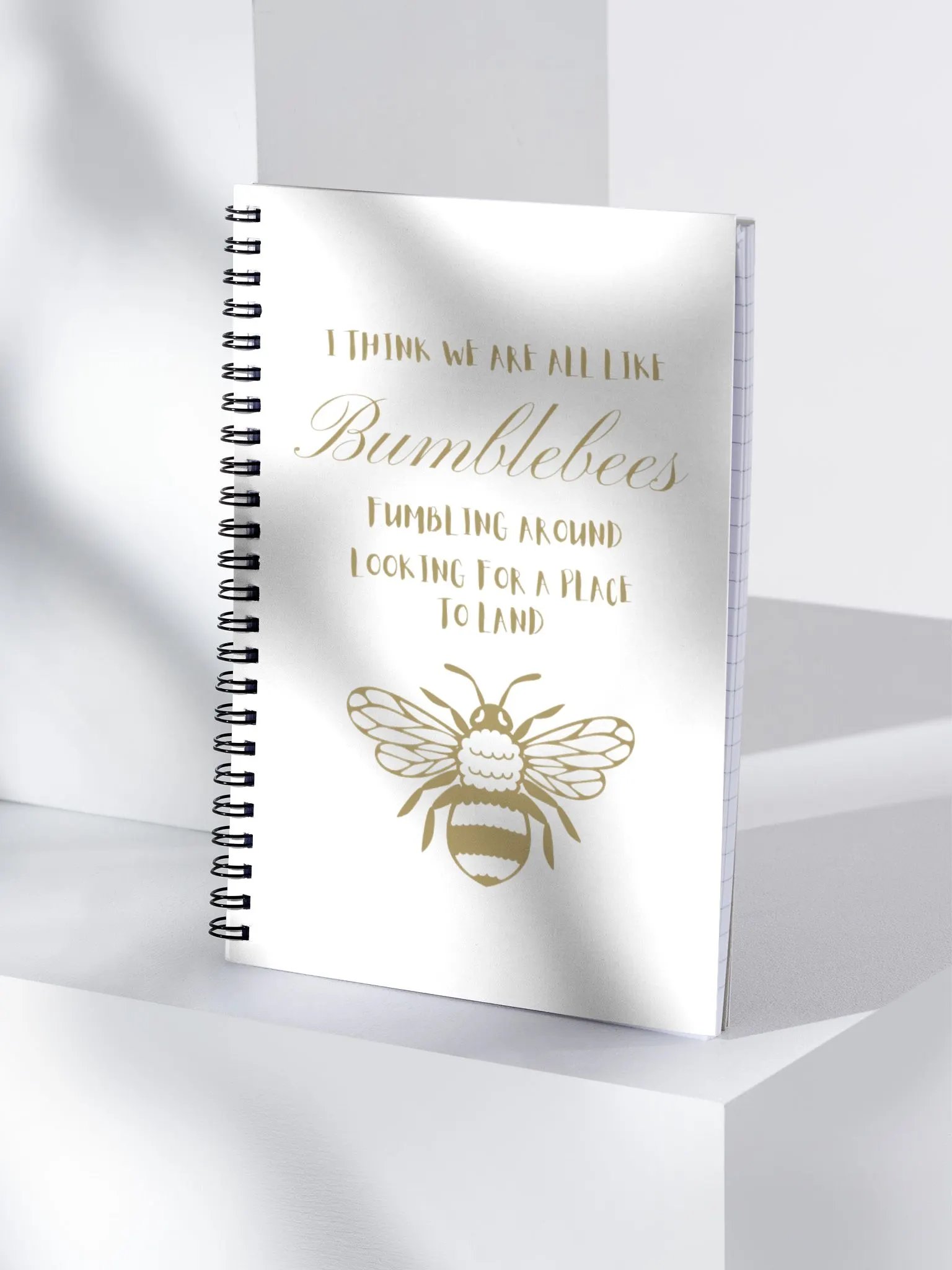 Bumblebee Spiral Notebook product image (3)