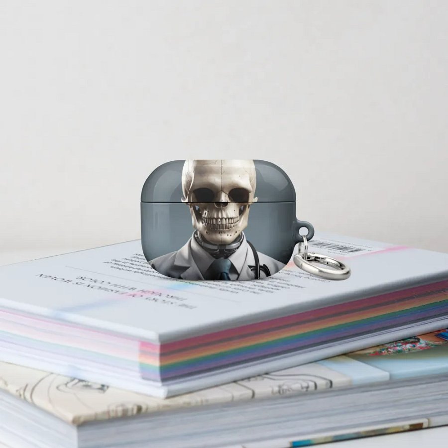 Skull-faced Medic AirPods® Case product image (51)