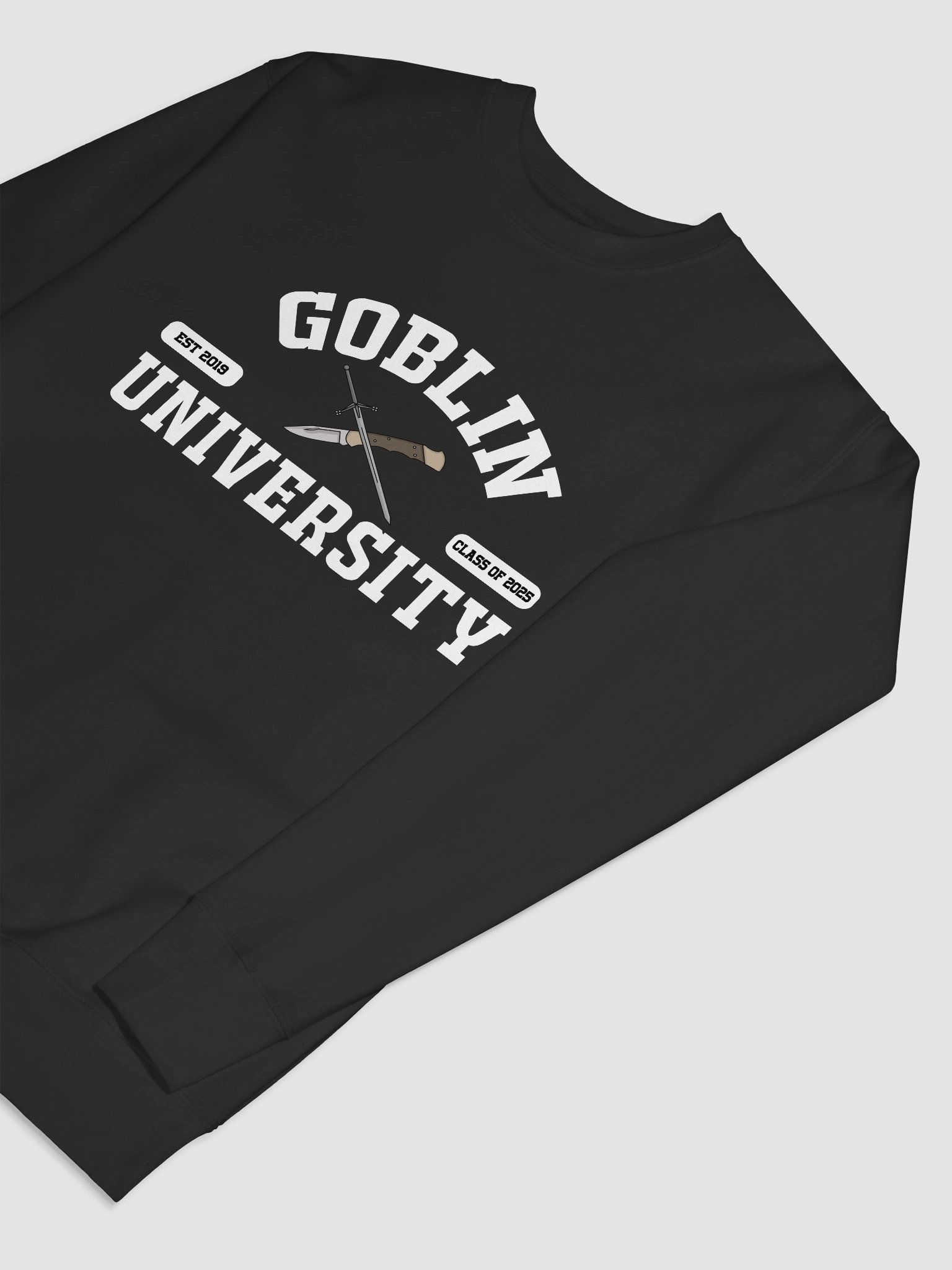 Goblin University Longsleeve Sweatshirt White product image (37)