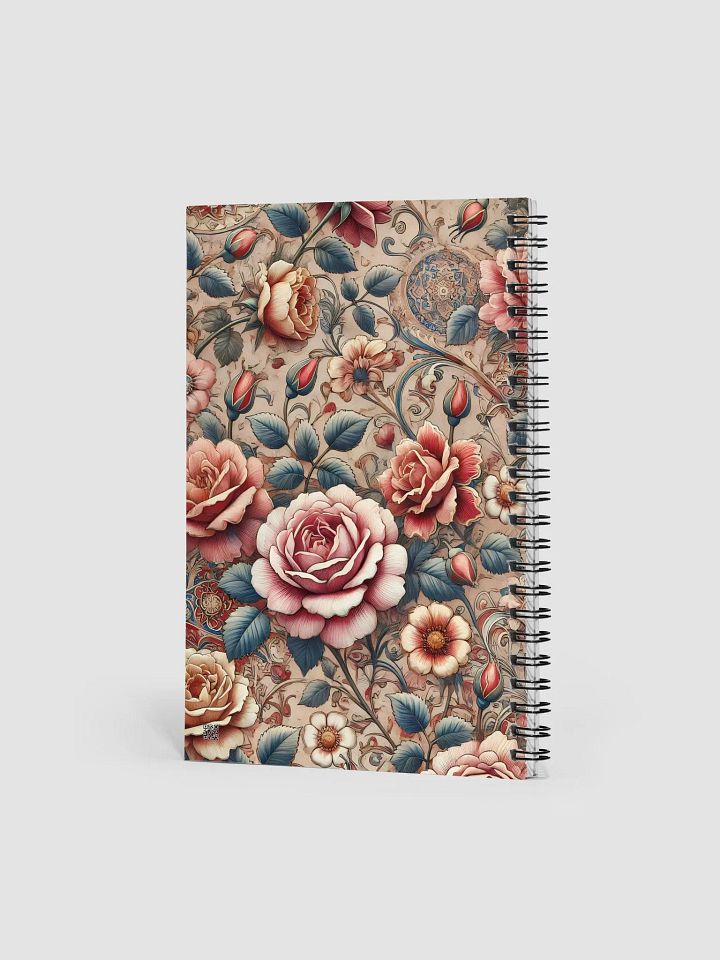 Royal Floral Spiral Notebook product image (2)
