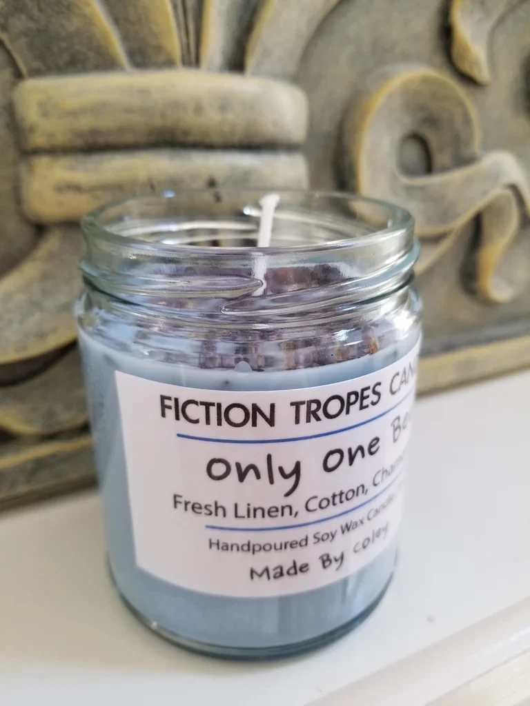 Only One Bed Candle (Fiction Tropes Candles) product image (3)