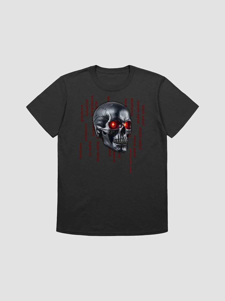 Channel Emote T-Shirt: Black Skull product image (2)