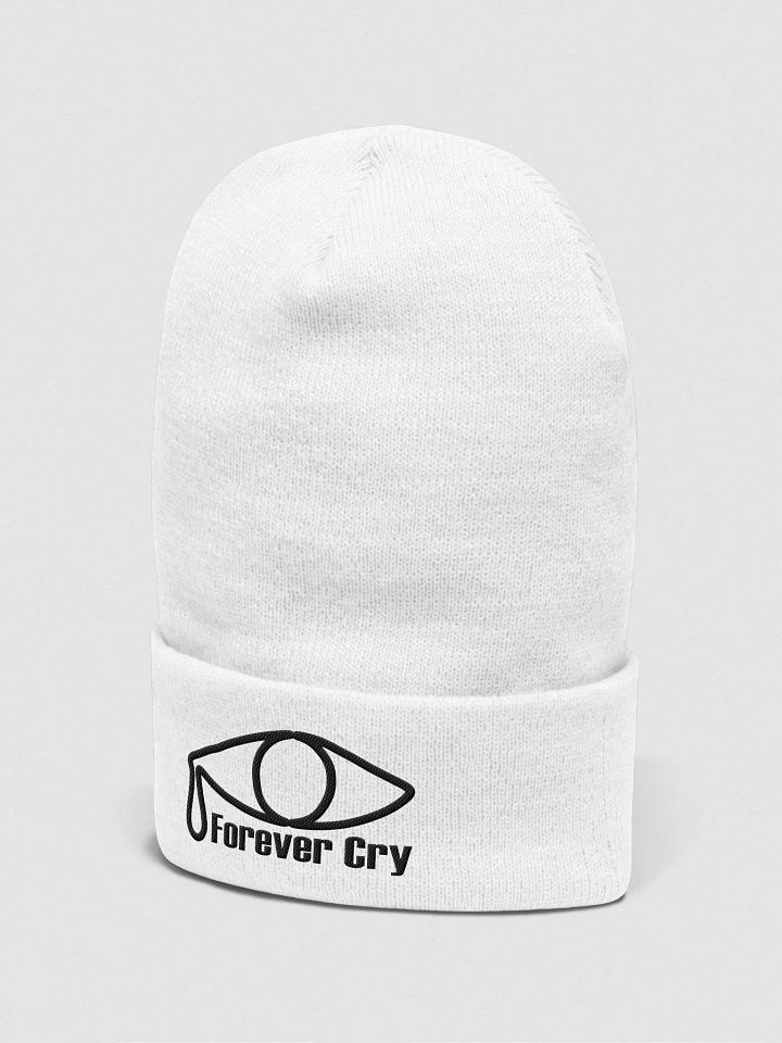 Forever Cry - Black #1 - Yupoong Cuffed Beanie product image (2)