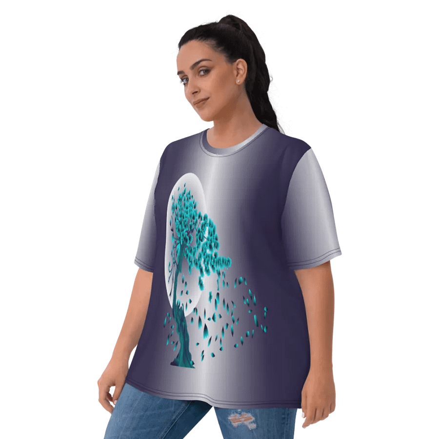Japanese Flowering Tree All Over Print T-shirt product image (6)