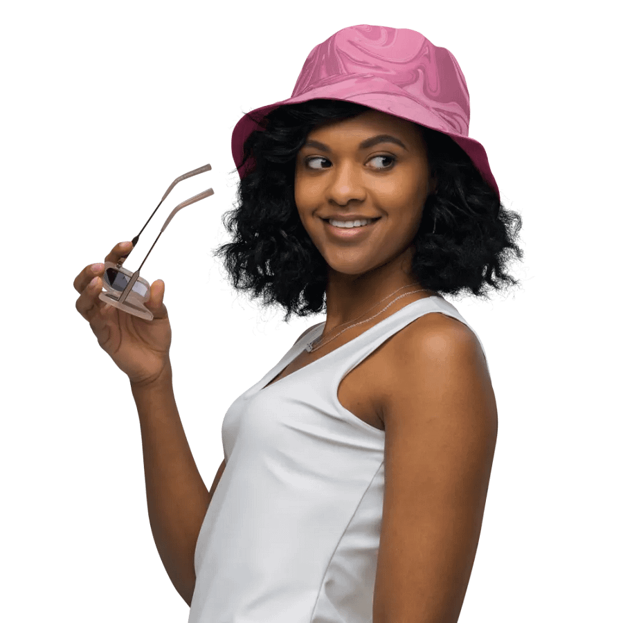 Cute Swirl Reversible Bucket Hat product image (3)