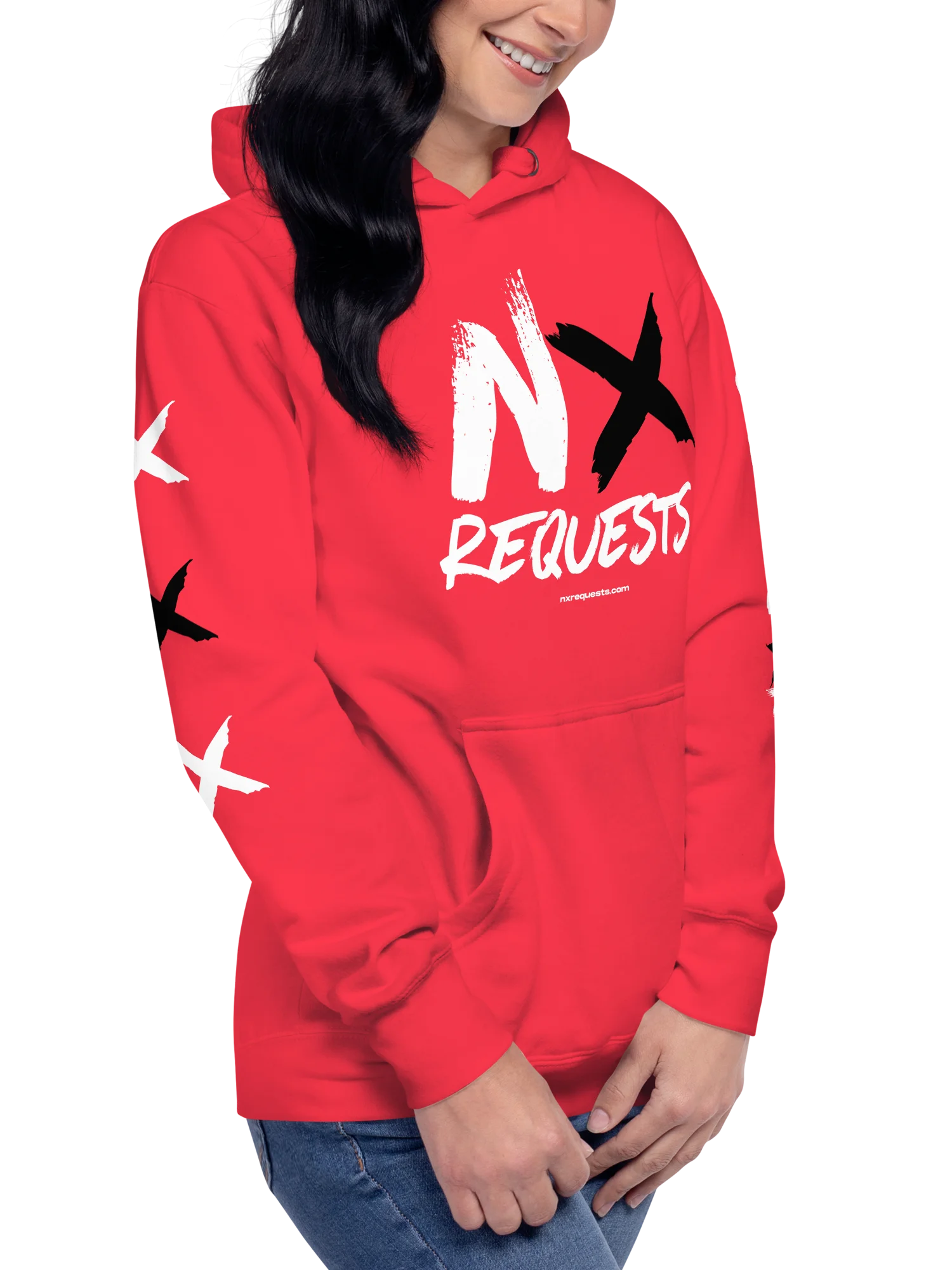 NX Request Hoodie - Red product image (2)