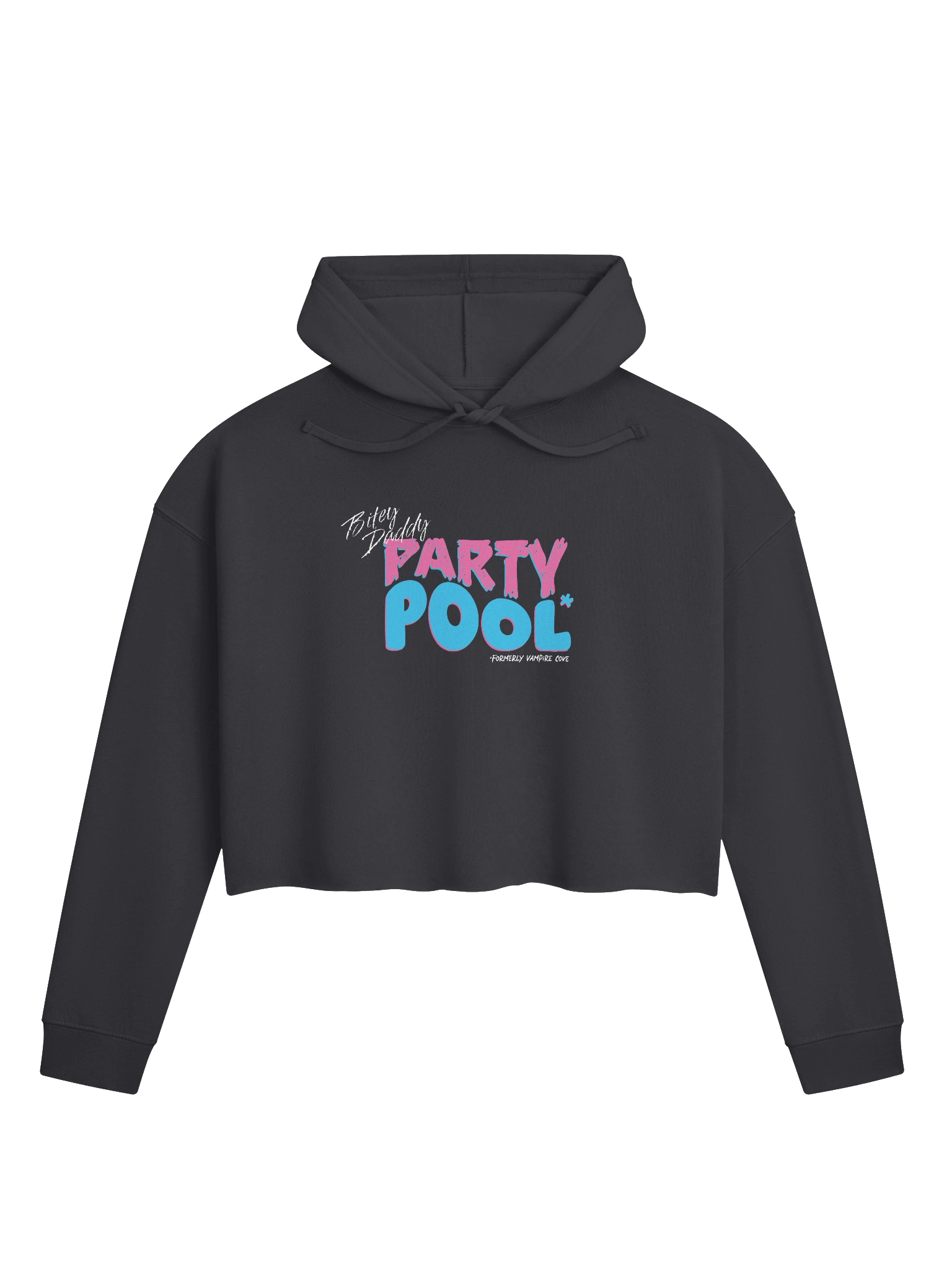 Bitey Daddy Party Pool Lightweight Cropped Hoodie product image (1)