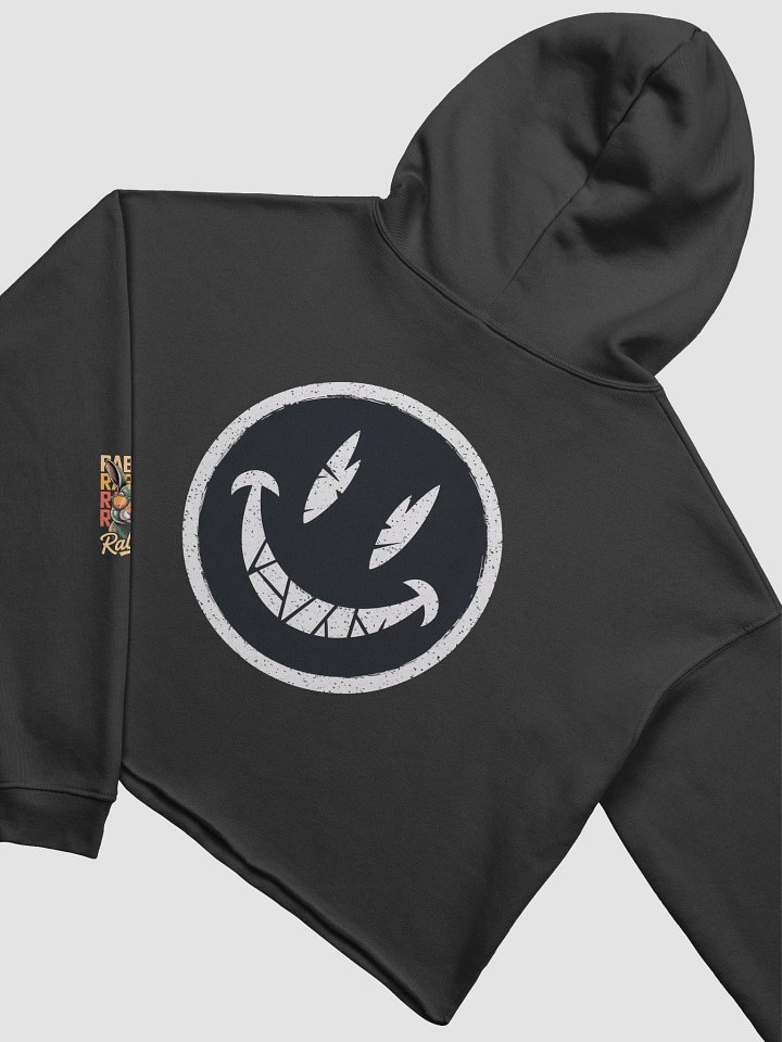 Rabbit Vibes Sunglasses Crop Hoodie product image (2)
