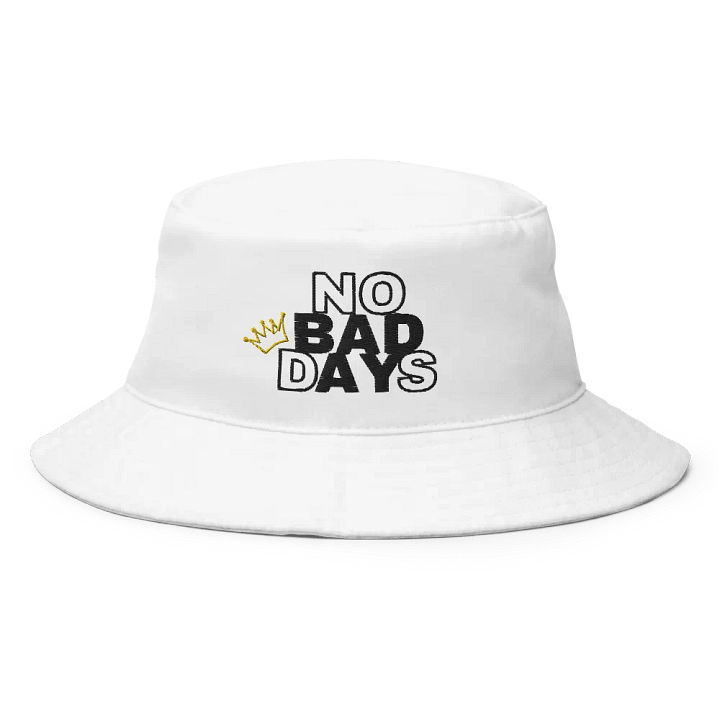No Bad Days Bucket Hat White product image (2)