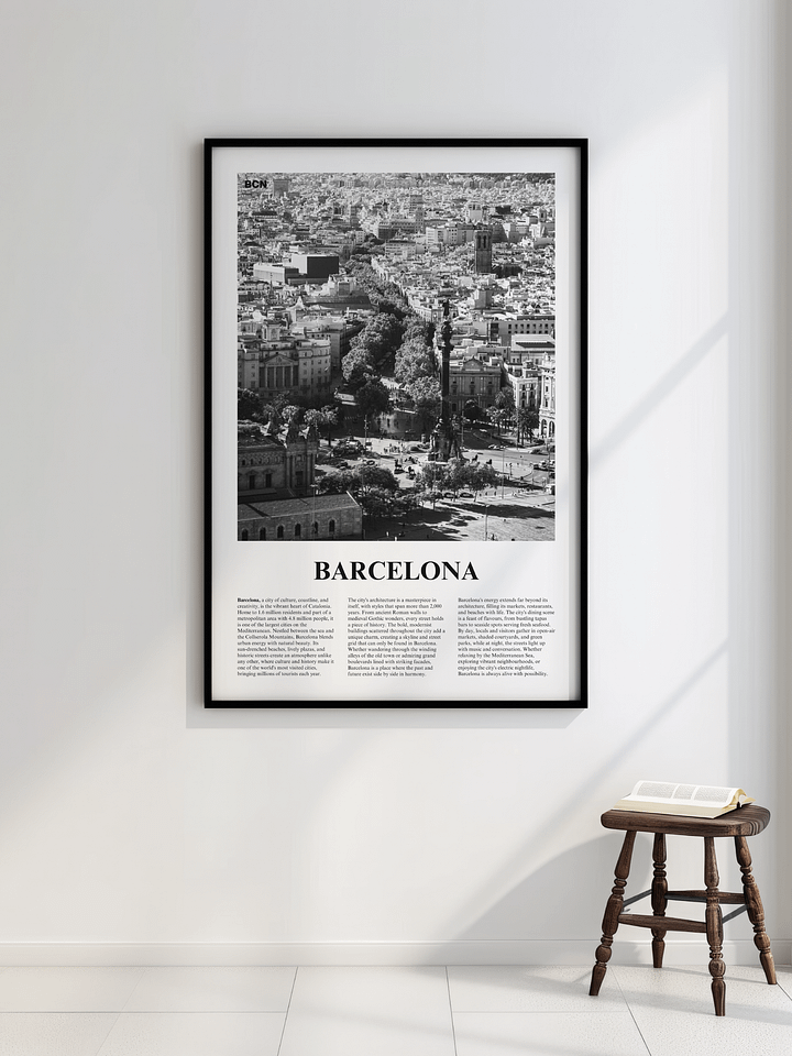 Barcelona 03 Newspaper Poster product image (2)