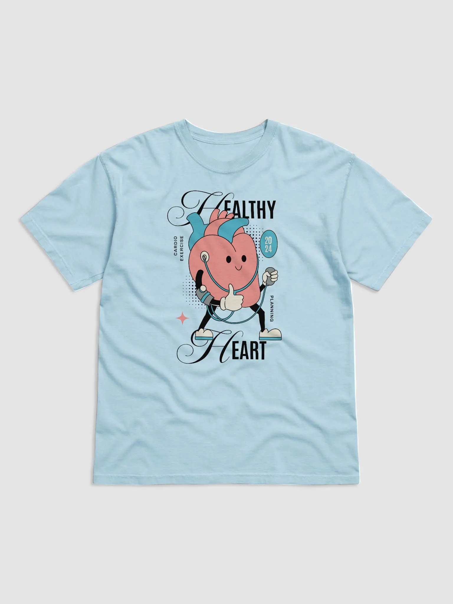 Healthy Heart - Unisex Garment-Dyed T-Shirt product image (1)