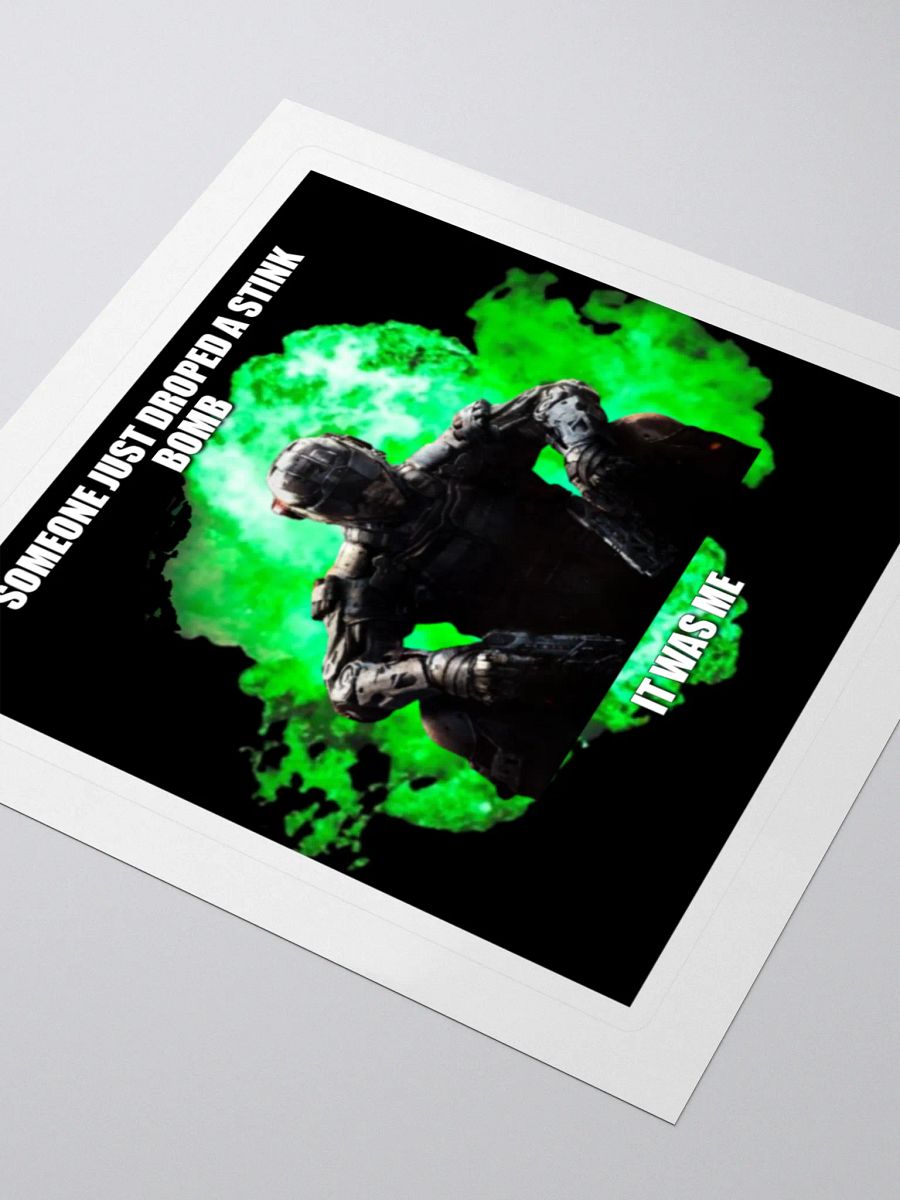Stink Bomb Sticker product image (3)