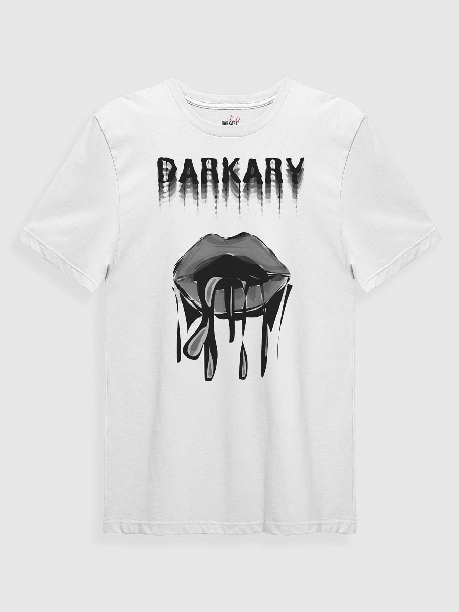 DARKARY Mouth White T-shirt product image (1)