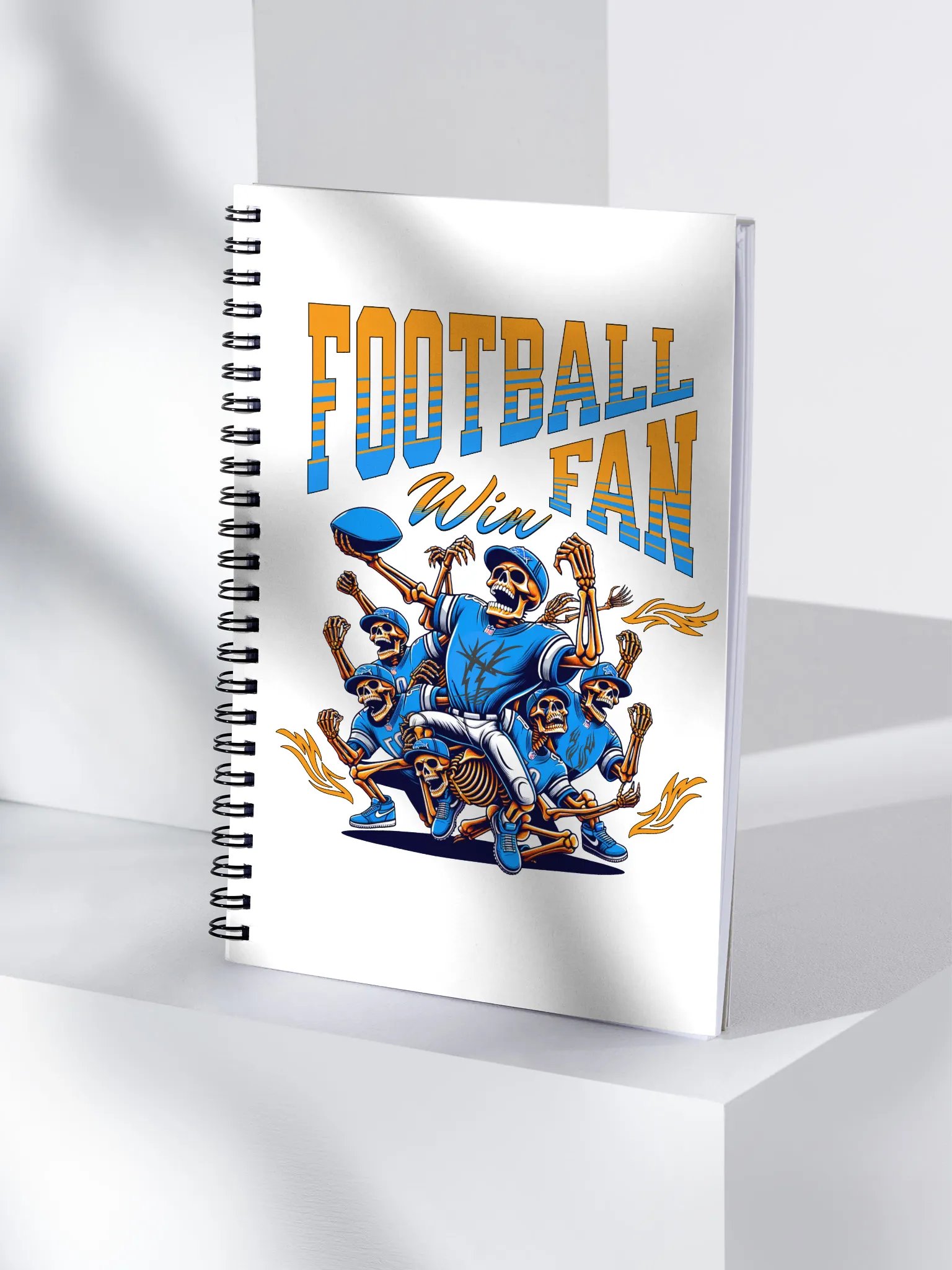 Football Fan Energetic Fanatics Notebook product image (3)