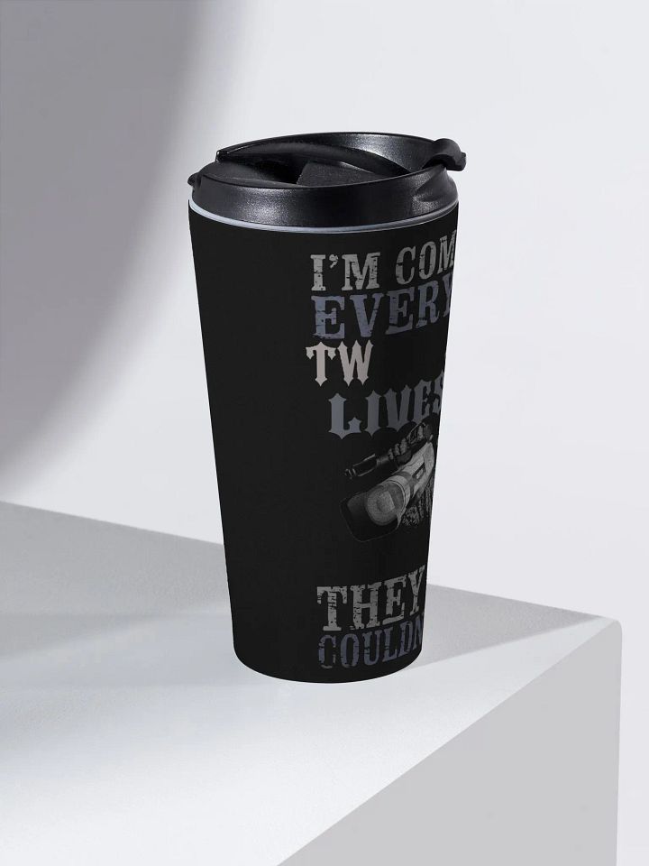 Hustler's Ambition Stainless Steel Travel Mug product image (2)