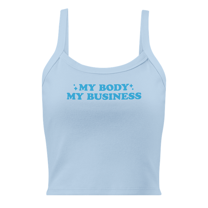My Body My Business Tank (Blue) product image (2)