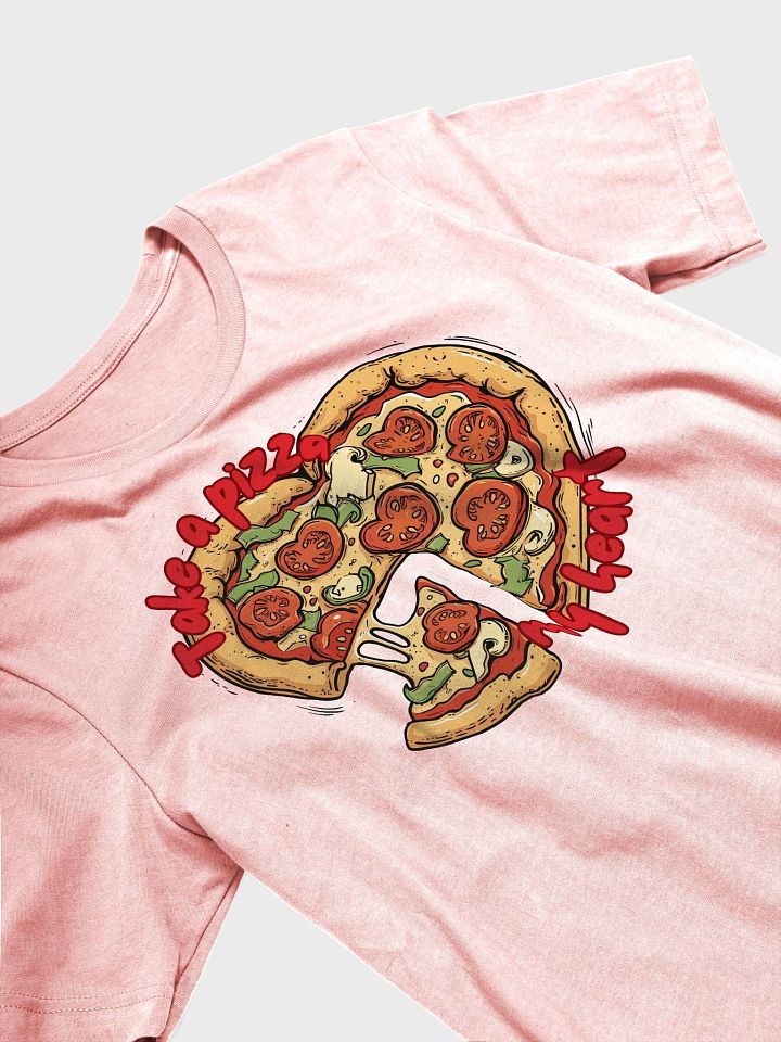Take A Pizza My Heart Funny T-Shirt, Unisex Graphic Tee, Pizza Lovers Gift, Casual Foodie Apparel, Valentine's Day Shirt product image (26)