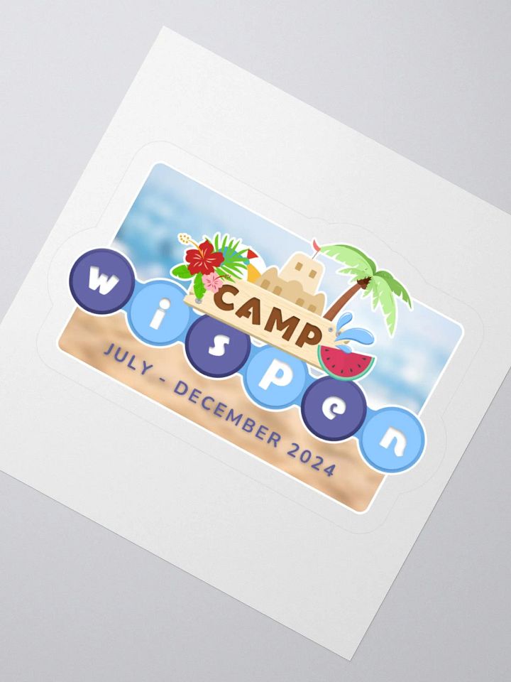 Camp Wispen 2024 Sticker product image (2)