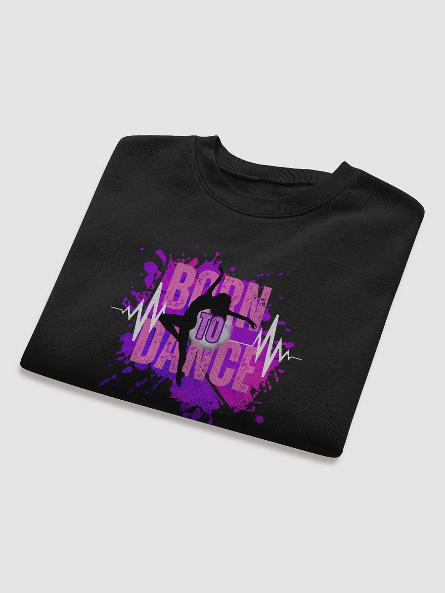 Born to Dance Her Silhouette Crop Sweatshirt product image (39)