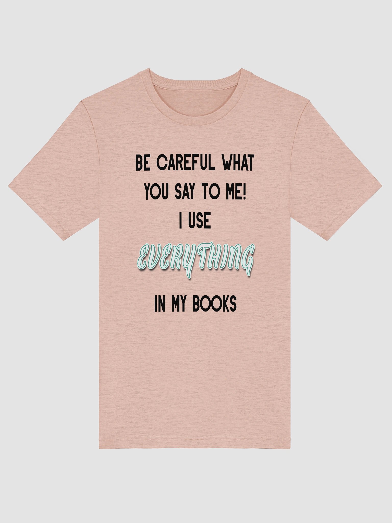 I use EVERYTHING in my books! ~ Supersoft T-shirt ~ Heather Colour Collection 4 ~ Prism product image (21)