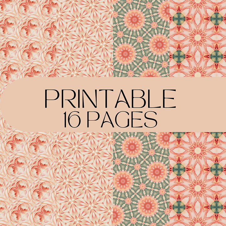 Classic Vintage Roses Paper Pack Bundle product image (2)