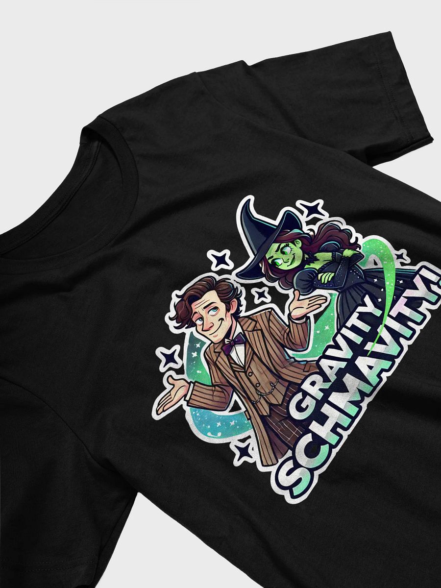 Defying Gravity Schmavity T-Shirt – Bella+Canvas Supersoft Wicked x Doctor Who Tee product image (2)
