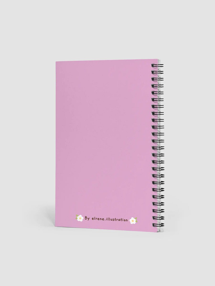 Enchanting Floral Dating Day Spiral Notebook product image (2)