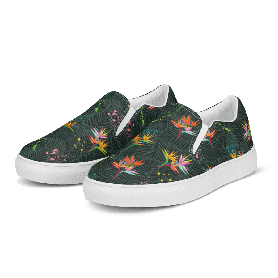 Birds of Paradise Slip-On Canvas Shoes product image (6)