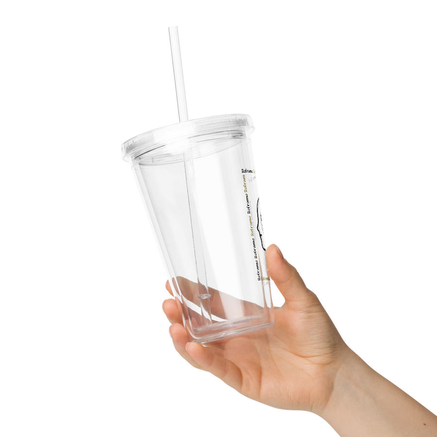 Reframe. Plastic Tumbler product image (20)