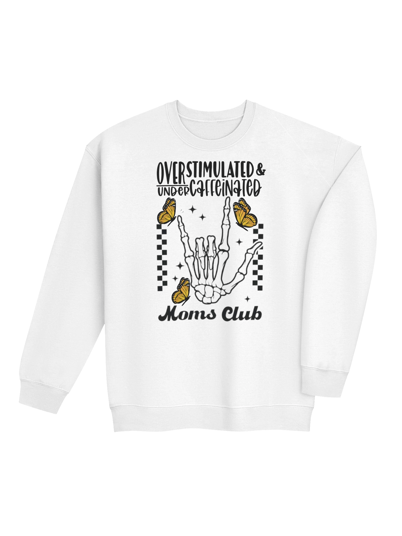 Overstimulated & Under Caffeinated Crewneck product image (4)