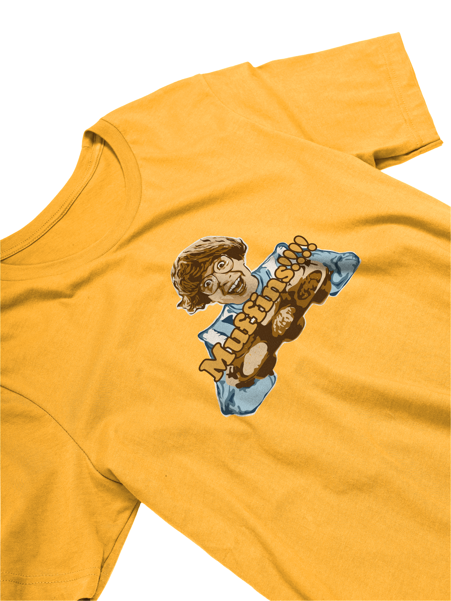 Muffins Tee in gold product image (3)