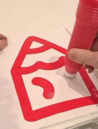 Juicy red pencil