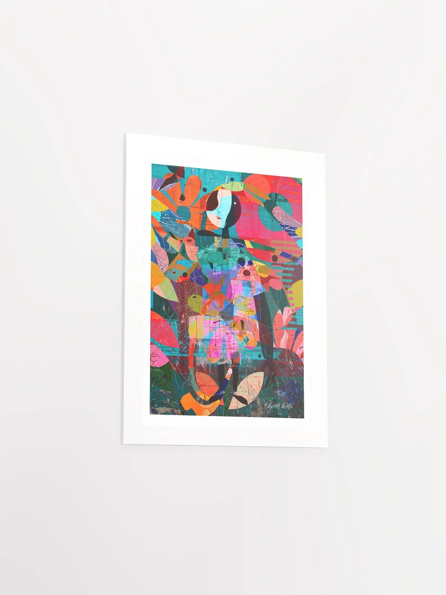'Maria' by Edward Martin: Mixed Media Collage Print product image (4)