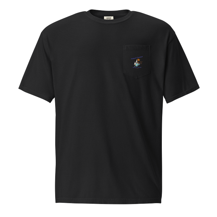 DAIQUIRI SUMMER SAILING POCKET TEE - BLACK product image (2)