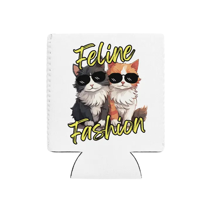 Feline Fashion Cool Cats Can Cooler product image (1)
