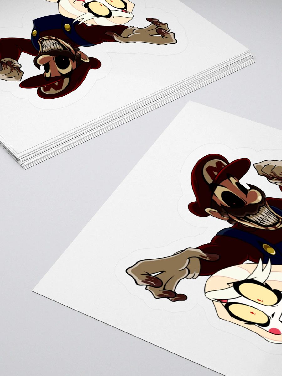 Horror Mario and Charlie Stickers product image (15)