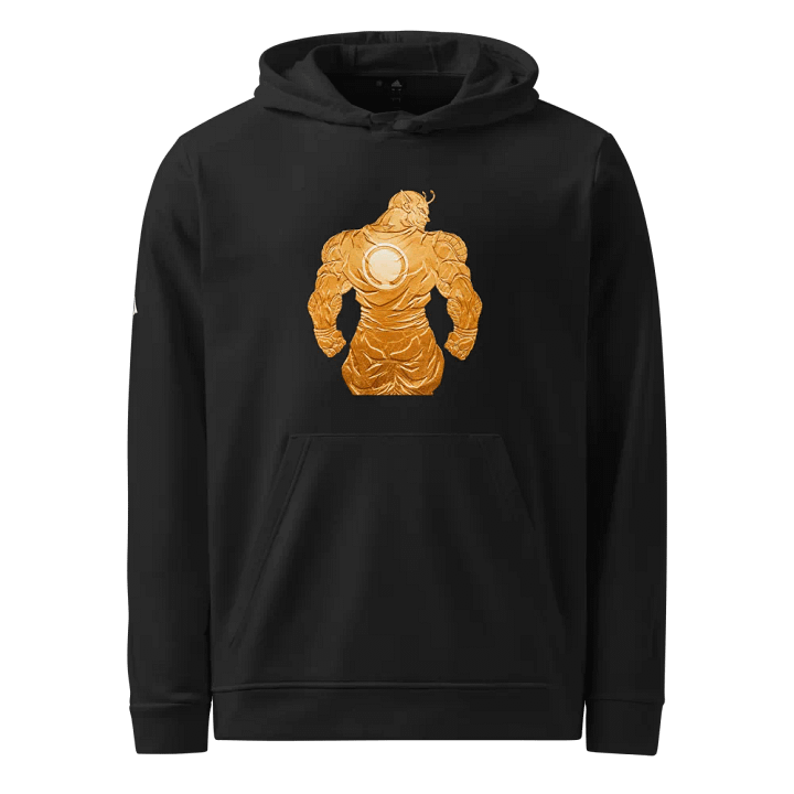 Orange Piccolo Fitness Hoodie Front product image (1)