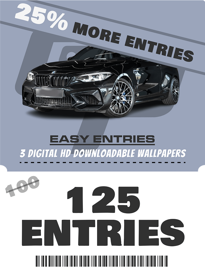 Easy Entry Silver (125 Entries) product image (1)