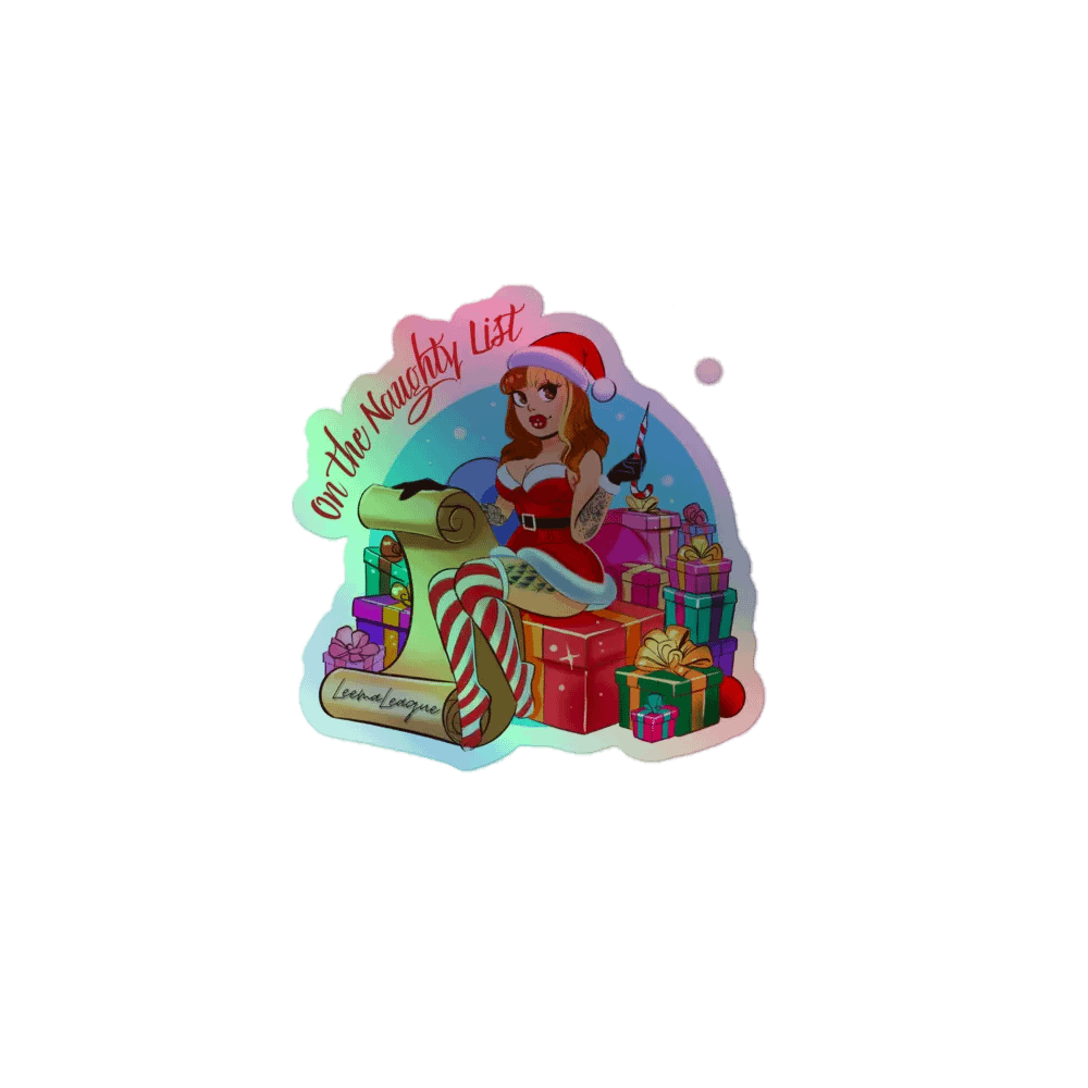 Naughty List Sticker product image (1)