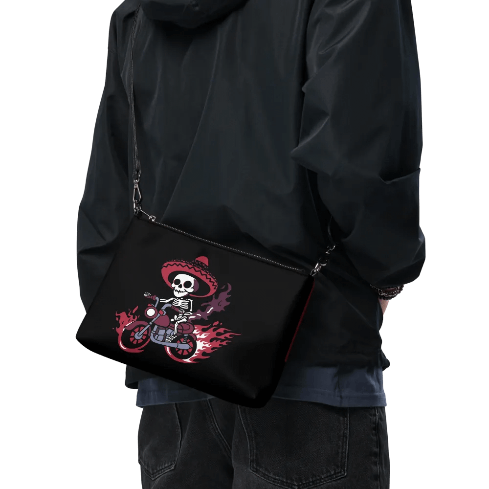 Bone to be Wild Flip-Sided Faux Leather Crossbody Bag product image (12)